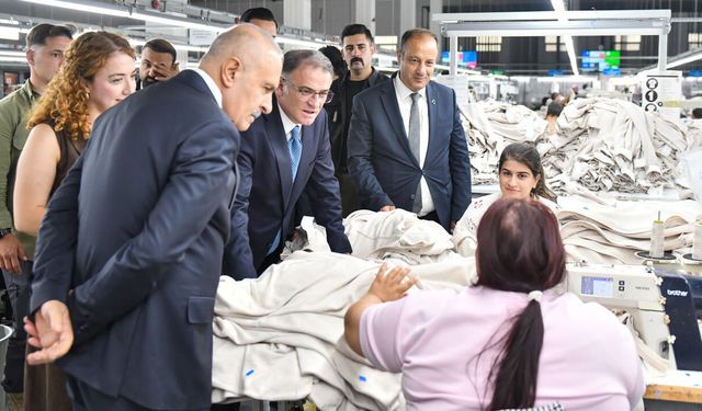 Van’da tekstil yatırımları ve Tarihi Ulu Cami’de inceleme