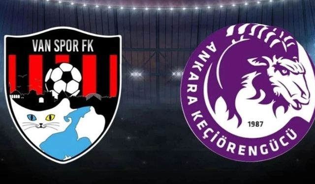 Vanspor- Ankara Keçiörengücü maçının hakemi belli oldu