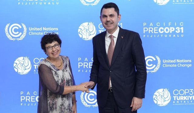 Bakan Kurum, Fransız Mevkidaşı Barbut ile iklim gündemini görüştü