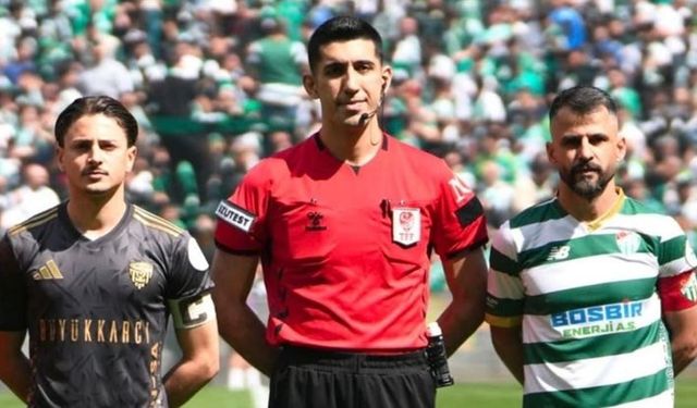 Boluspor- Vanspor maçını Emrullah Baydar yönetecek