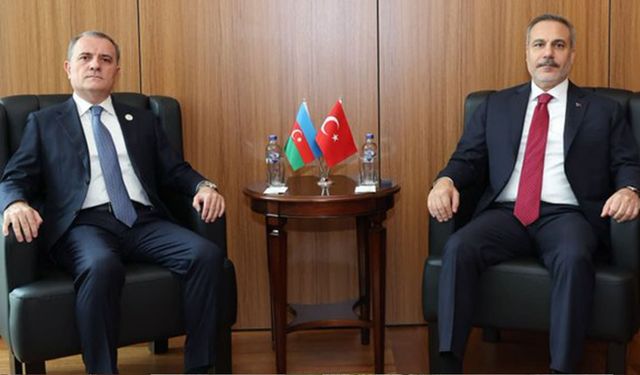 Fidan, Azerbaycanlı Mevkidaşı Bayramov ile Ankara’da buluştu
