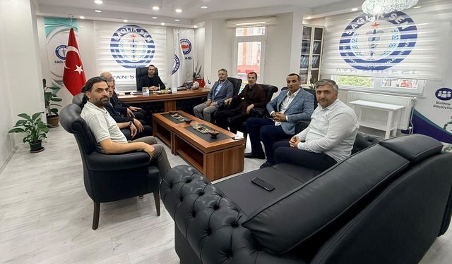 HÜDA PAR Van İl Başkanlığı’ndan sendikalara hayırlı olsun ziyareti