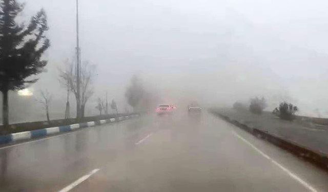 Meteoroloji uyardı: Sağanak yağış ve yoğun sis geliyor