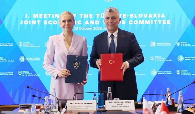 Türkiye-Slovakya ticaretinde yeni hedef: 5 milyar dolar