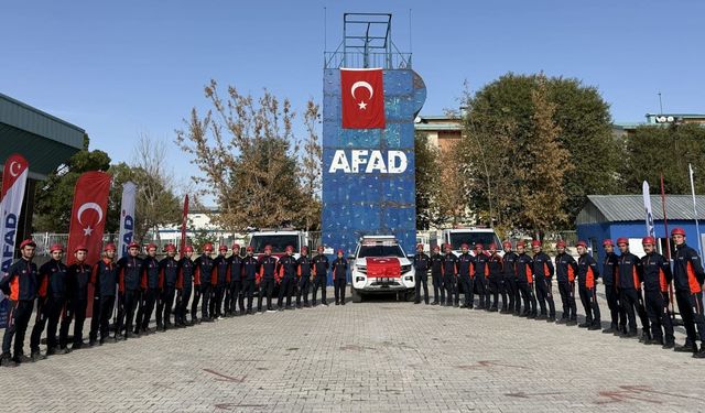 Van’da 33 yeni arama kurtarma teknisyeni göreve hazırlanıyor