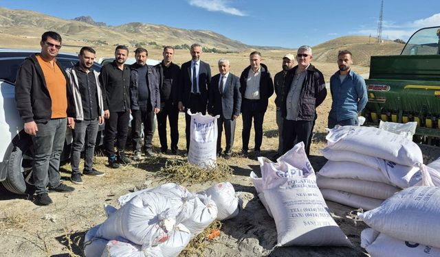 Van’da arpa ve buğday için demonstrasyon çalışmaları başlatıldı