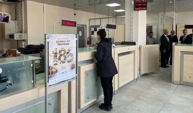 Van’da PTT'den 186’ıncı müşteriye sürpriz ödül
