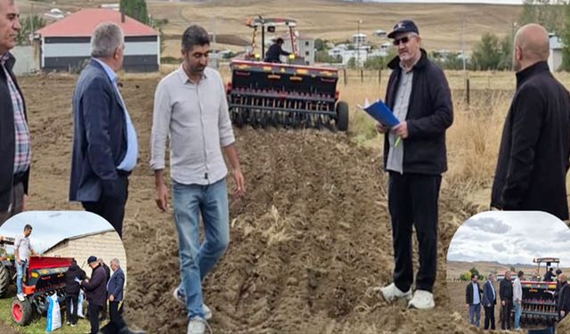 Van’da tarımsal üretimi artıracak yeni tohum çeşitleri deneniyor