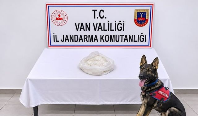 Van’da yolcu otobüsünde metamfetamin ele geçirildi