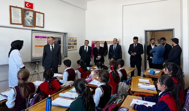 Van’ın Çaldıran ilçesinde eğitim ziyaretleri