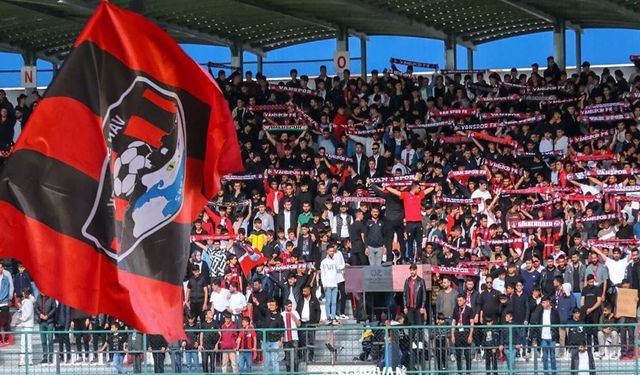Vanspor- Bandırmaspor maçının biletleri satışa çıktı