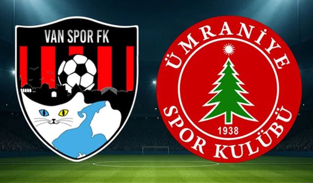 Vanspor- Ümraniyespor maçı canlı yayınlanacak! İşte yayın kanalları