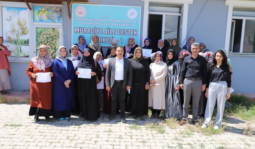 Muradiye Belediyesi aile destek hizmetlerini sürdürüyor