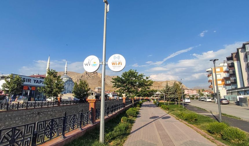 Van Büyükşehir Belediyesi Ücretsiz İnternet Noktalarını Genişletiyor
