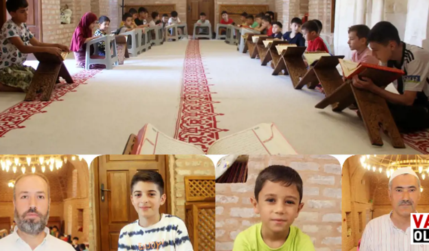 Yaz Kur'an Kursları her yerde ilgi görüyor