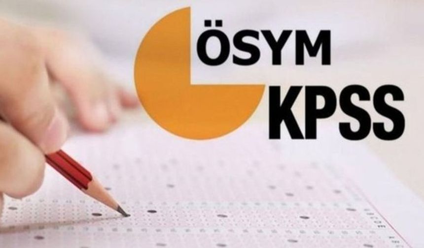 KPSS lisans sıralamaları değişti