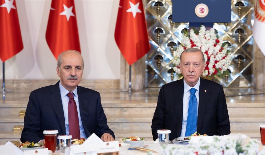 Cumhurbaşkanı Erdoğan: TBMM Başkanı Kurtulmuş'u kabul etti