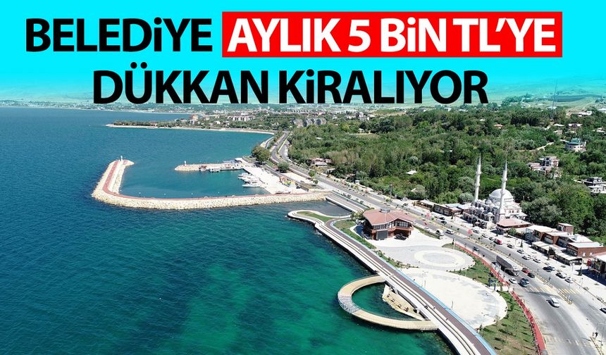 Van’da belediye aylık 5 bin TL’ye dükkan kiralıyor