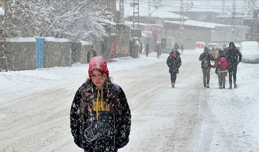 Hakkari’de kar yağışı var mı?