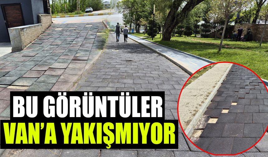 Bu görüntüler Van’a yakışmıyor