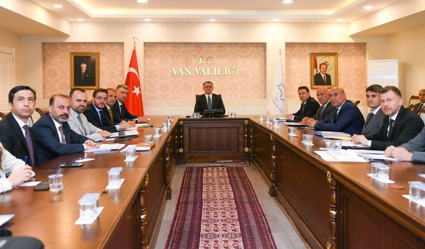 Van’daki yatırımların son durumu masaya yatırıldı!