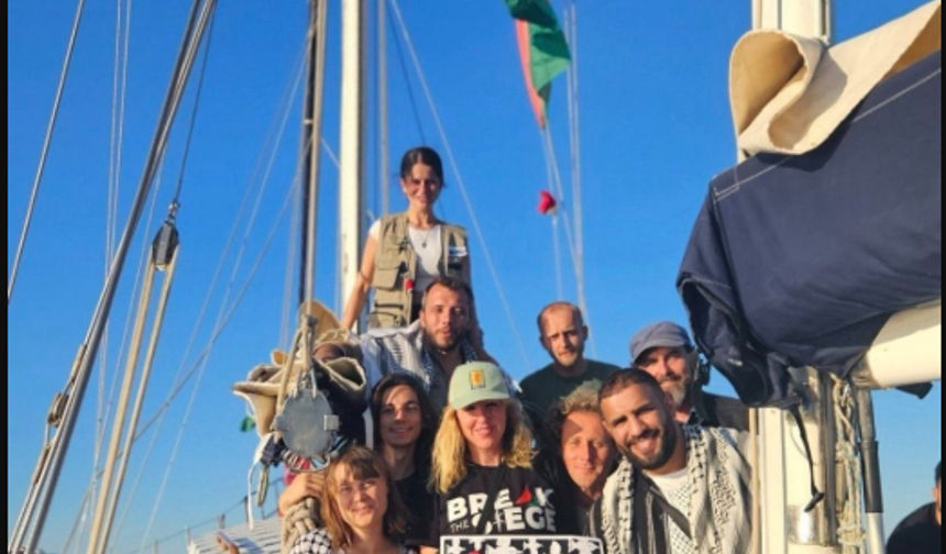 Madleen gemisindeki aktivistler gündem olmaya devam ediyor.