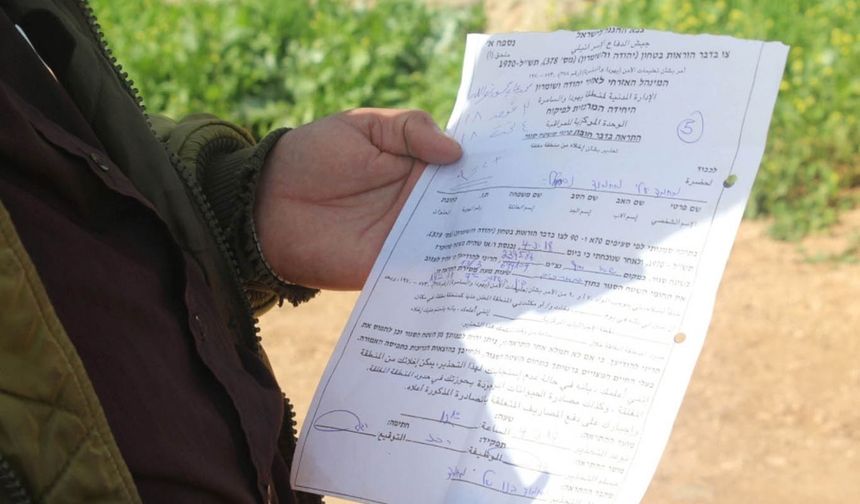 Siyonist rejim El-Halil'de 30 iş yeri ve ticarethaneyi yıkmakla tehdit etti