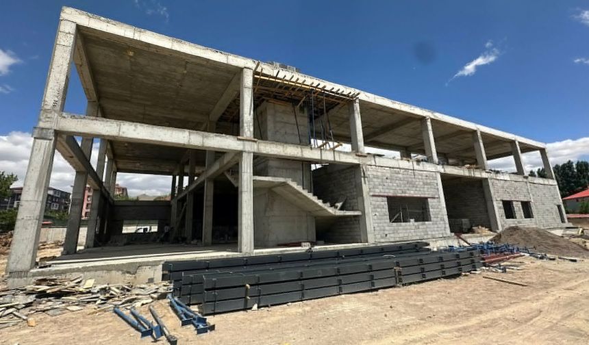 Van’ın o ilçesine 450 kişilik kültür merkezi kazandırılıyor