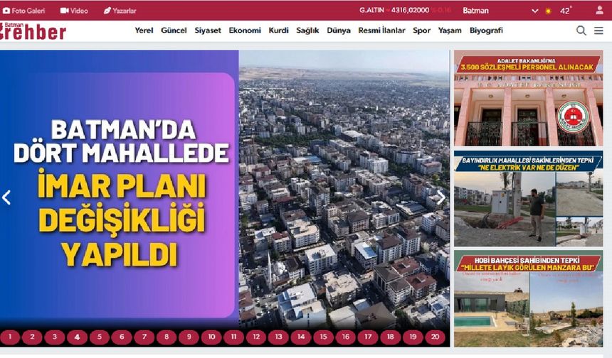 Batman Rehber Gazetesini Takip Edin Rehbersiz Kalmayın