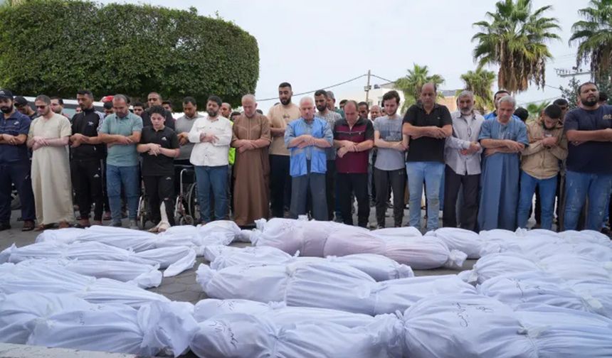 Gazze'de can kaybı 62 bine yaklaştı