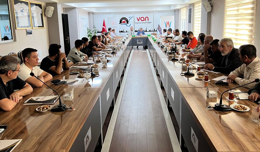 Van’da yatırımcılara yeni destek modelleri anlatıldı