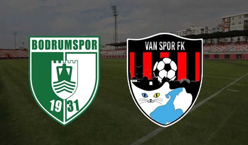 Vanspor maçı saat kaçta, hangi kanalda? Bodrum FK – Vanspor maçına saatler kaldı