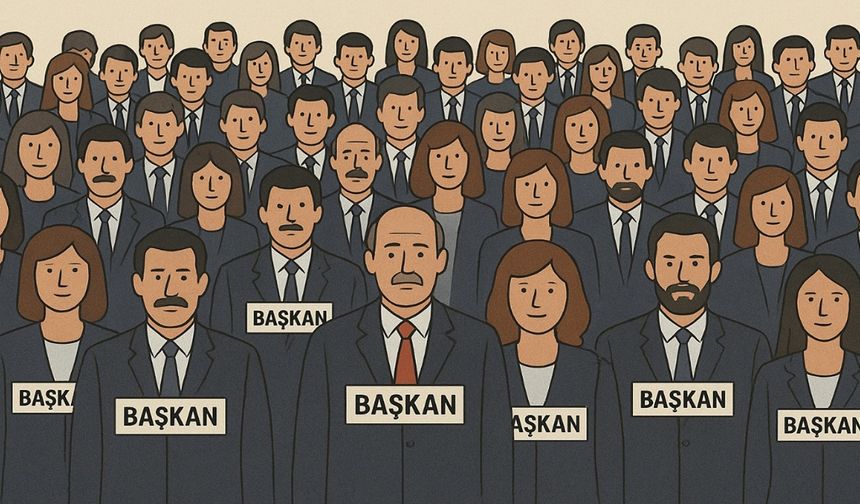 Her 570 kişiden biri başkan unvanı taşıyor