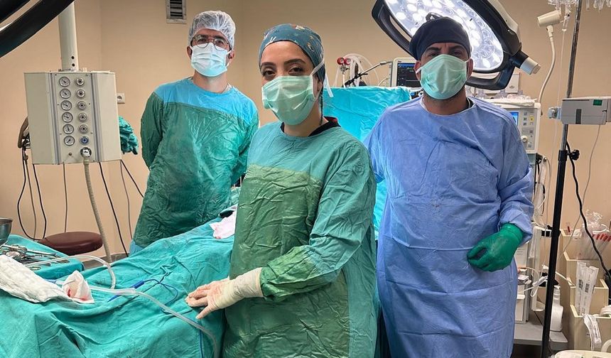 Van Muradiye Devlet Hastanesi’nde bir ilk..