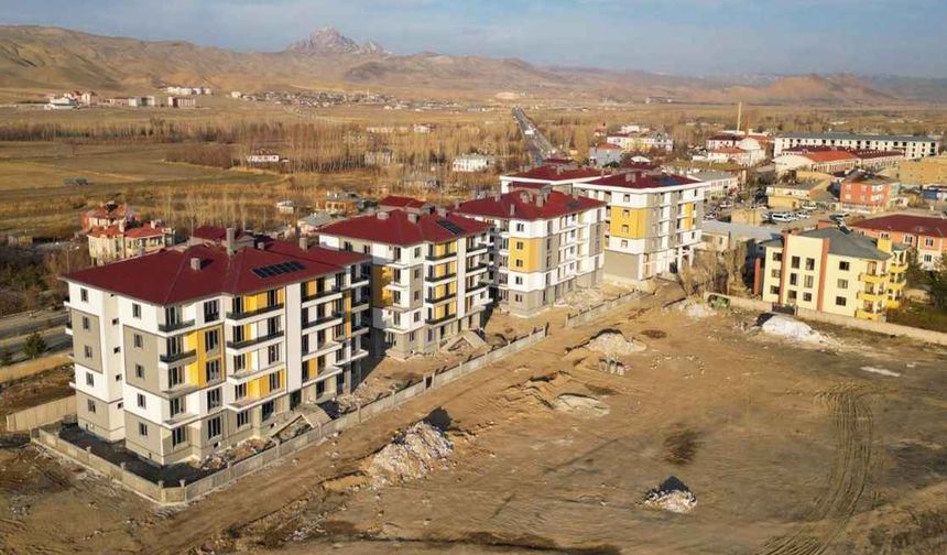 Van’da 48 konut 3 yıllığına kiraya verilecek
