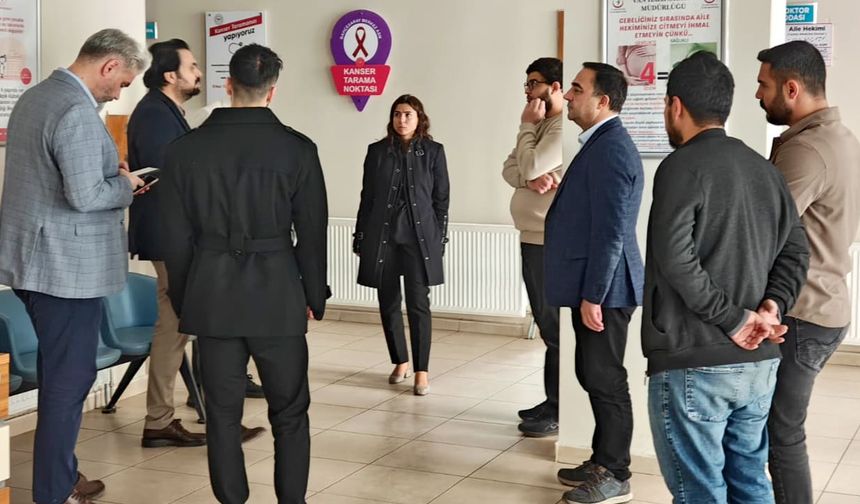 Bahçesaray’da sağlık hizmetleri yerinde değerlendirildi