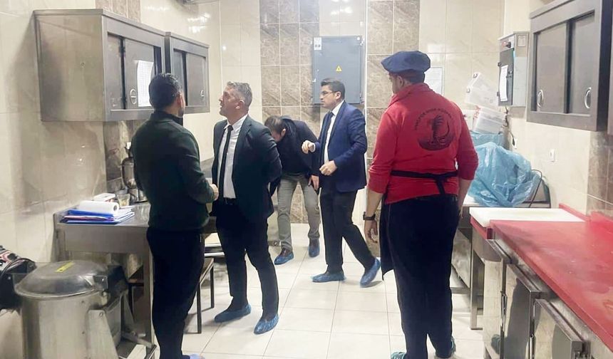 Edremit’te ilçe denetim komisyonundan pansiyonlara inceleme