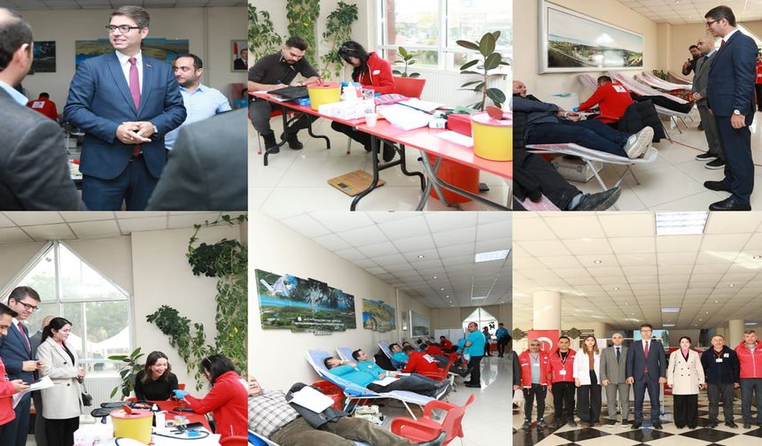 Erciş’te ‘Hedef 1918 Ünite Kan’ kampanyası başladı