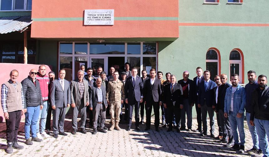 Kaymakam Bakan, Toprakseven Mahallesi’nde vatandaşlarla buluştu