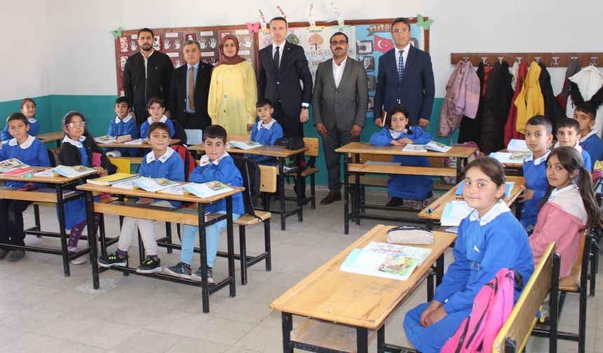 Kaymakam Süleyman Bakan’dan okul ziyaretleri