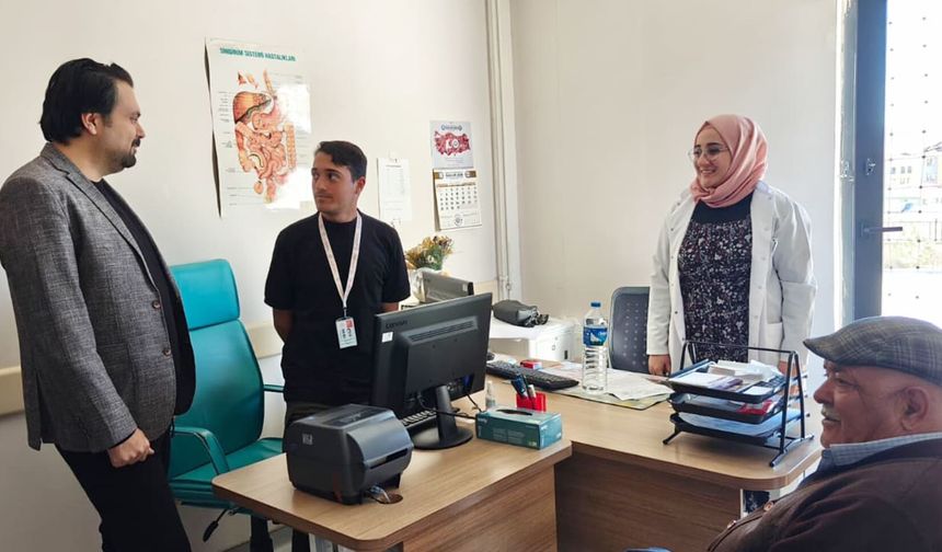 Sağlık Müdürü Tosun’dan Gürpınar Devlet Hastanesi’ne ziyaret