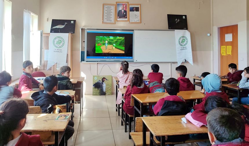 Van’da öğrencilere yönelik biyolojik çeşitlilik eğitimi verildi
