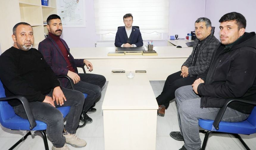 Başkale Kaymakamı Erdoğan’dan kamu kurumlarına denetim ziyareti