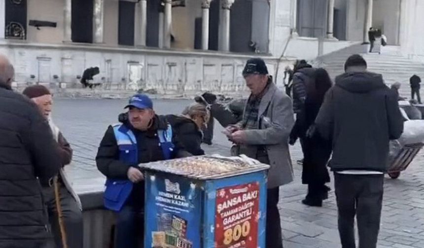 Cami önlerinde milli piyango satışına yasak