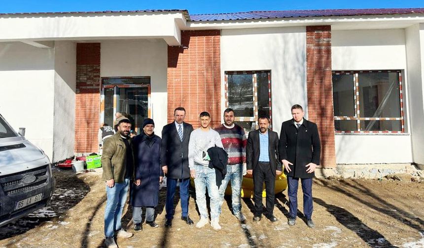 Kaymakam Bakan, sağlık yatırımlarını inceledi