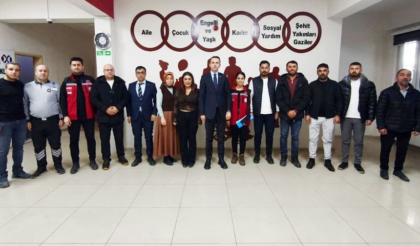 Kaymakam Bakan’dan Çaldıran Sosyal Hizmet Müdürlüğü’ne ziyaret