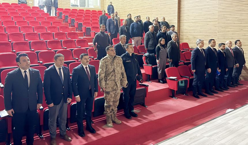 Özalp’ta 2025 yılı değerlendirme toplantısı gerçekleştirildi