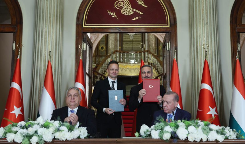 Türkiye ile Macaristan arasında 16 anlaşma imzalandı