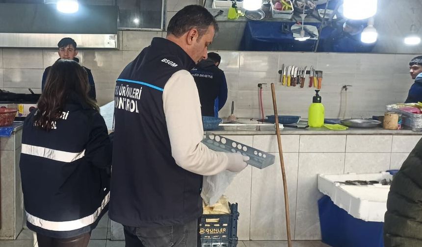 Van’da su ürünlerine sıkı denetim