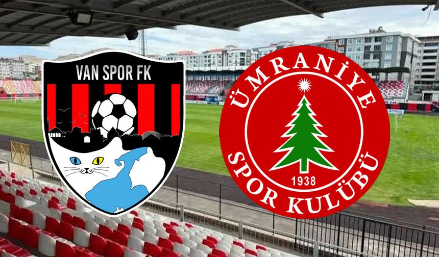 Vanspor- Ümraniyespor Maçını Canlı İzle!